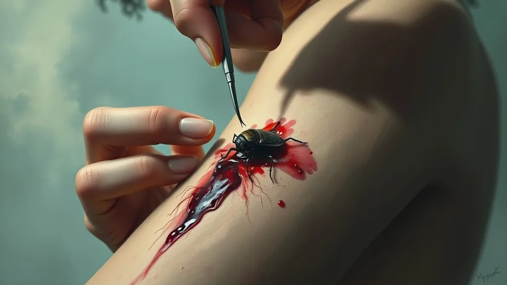 Dream symbol: friend pulling something through the wound: scenarios: Dream of a Friend Extracting a Dead Insect from My Wound