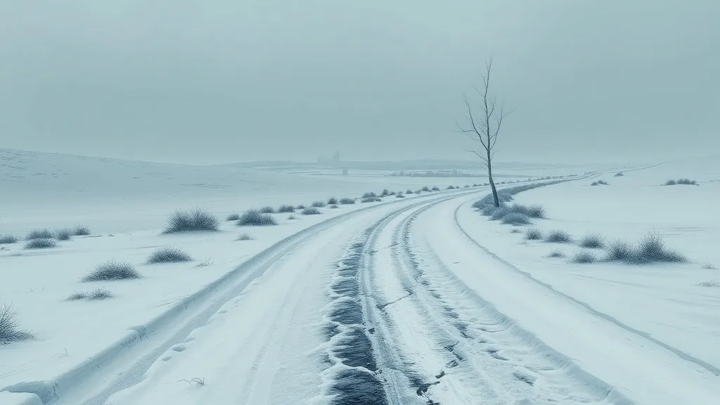 Dream symbol: frozen track: scenarios: Dream About a Deserted Frozen Track: Loneliness and Isolation
