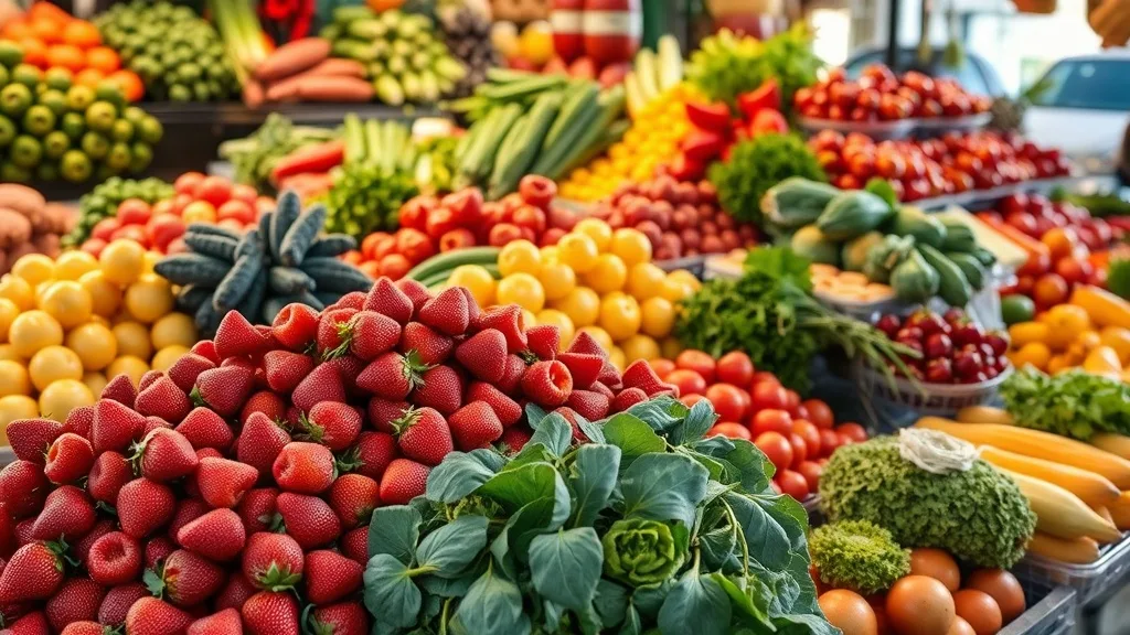 Dream symbol: fruit and vegetables stall: demographics: Those Dealing with Emotional Abundance