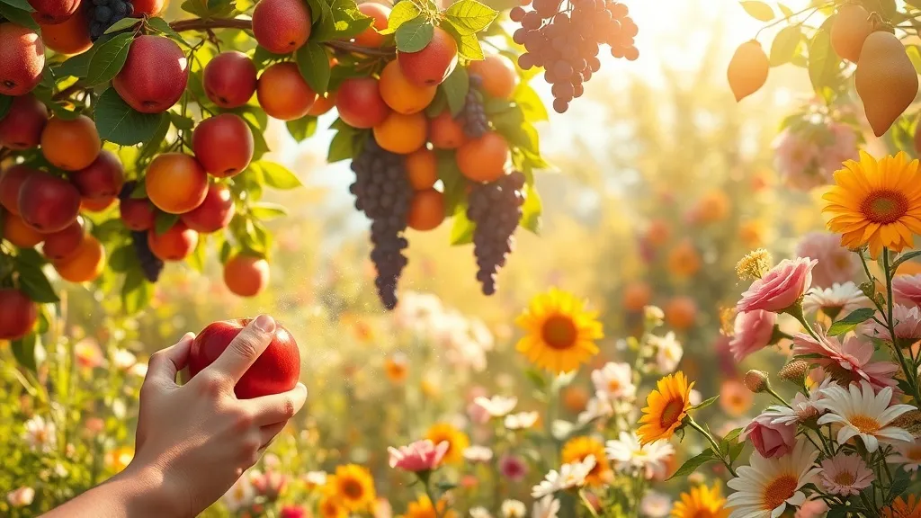 Fruit & Flower Dreams: Symbols of Growth & Prosperity