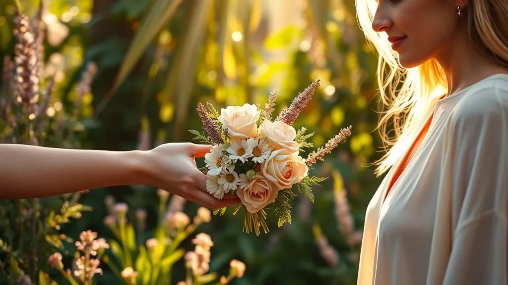 Dream symbol: fruit and flowers: scenarios: Dream of Giving Flowers