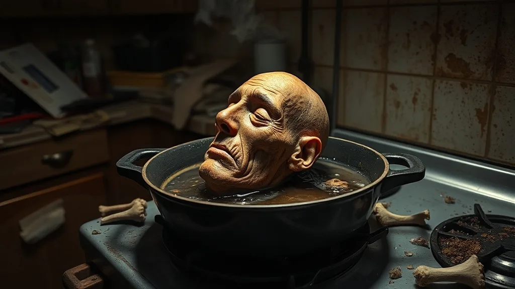 Dream symbol: frying heads: scenarios: Dream of Frying a Head in a Pan