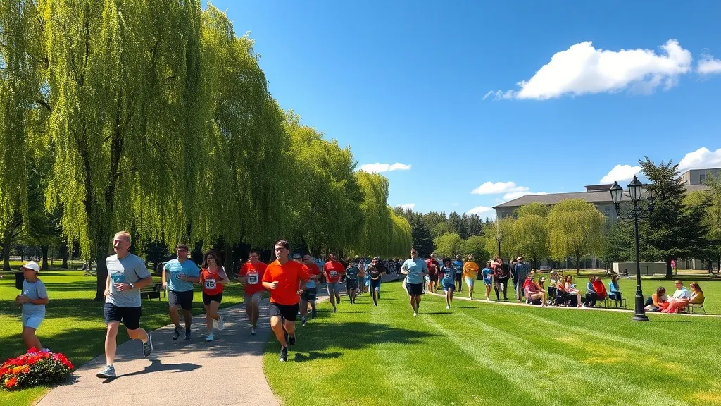 Dream symbol: fun run: scenarios: Dream of Running a Fun Run in a Park