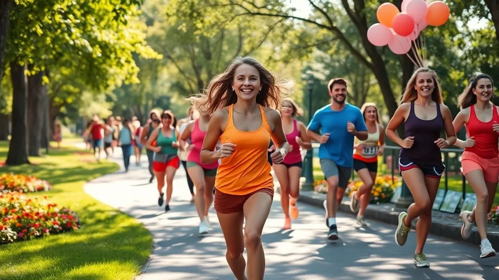 Dream symbol: fun run: symbolism: Overcoming Obstacles with Enthusiasm