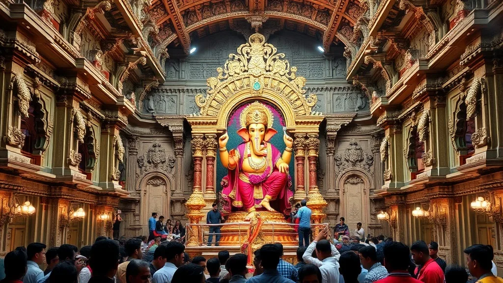 Dream symbol: ganapati statue: scenarios: Dream of Ganapati Statue in Temple
