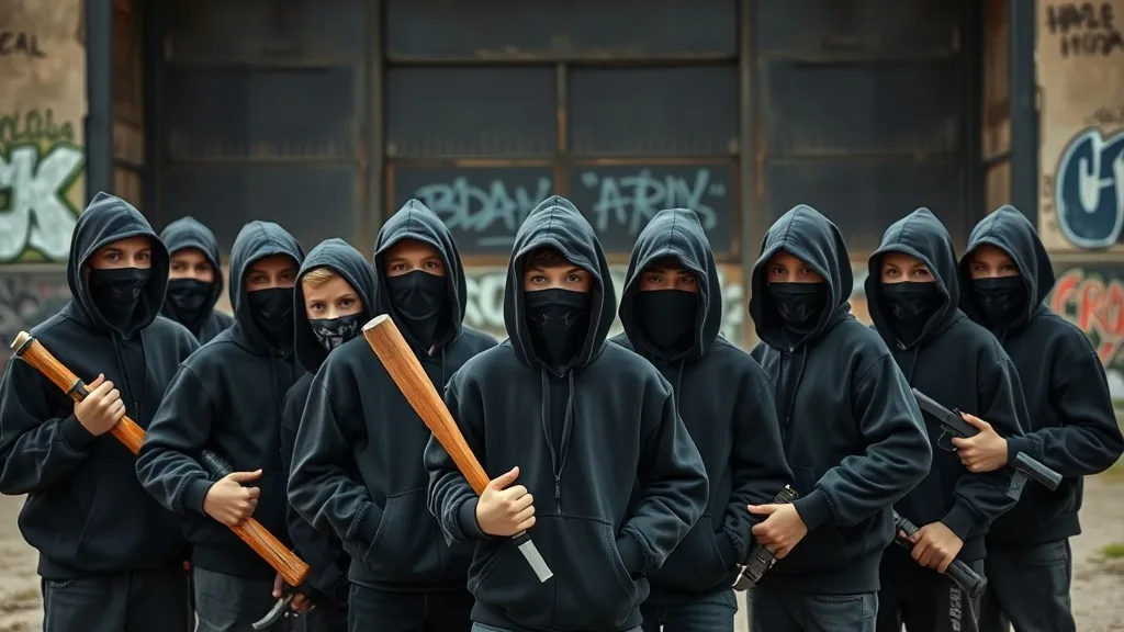 Dream symbol: gang of boys: symbolism: Power and Control