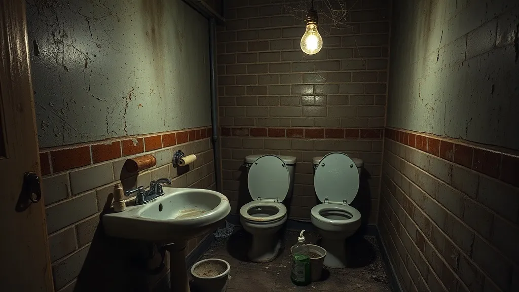 Dream symbol: garage bathroom: scenarios: Dream About a Rundown Garage Bathroom
