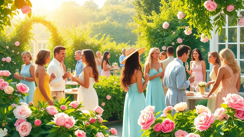 Dream symbol: garden party: scenarios: Dream of a Garden Party and Feeling Happy