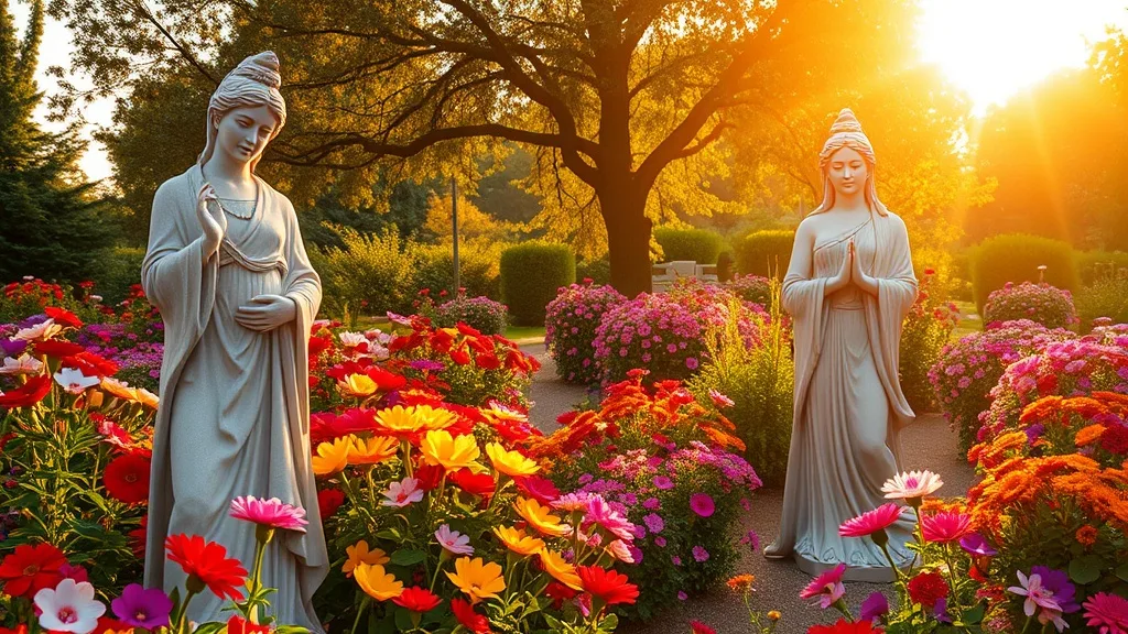 Garden with Statues Dream Meaning: Symbolic Interpretations