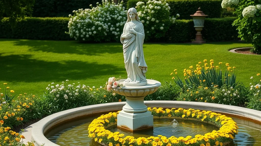 Dream symbol: garden with statues: scenarios: Dream of Garden With Marble Statue