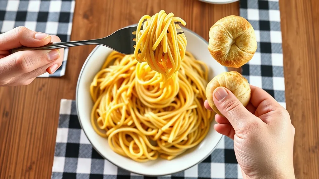 Dream symbol: garlic knots: scenarios: Dream of Garlic Knots with Pasta