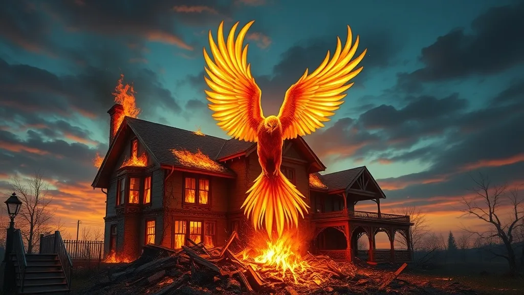 Dream symbol: gas explosion: symbolism: Transformation and Rebirth through Destruction