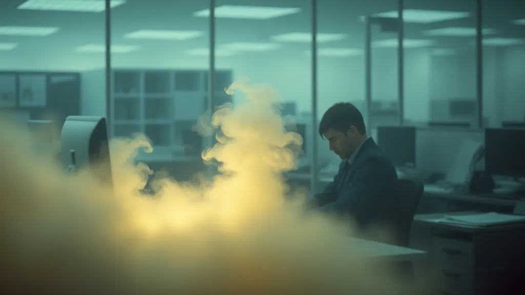 Dream symbol: gas leakage: scenarios: Dream about a gas leak at work
