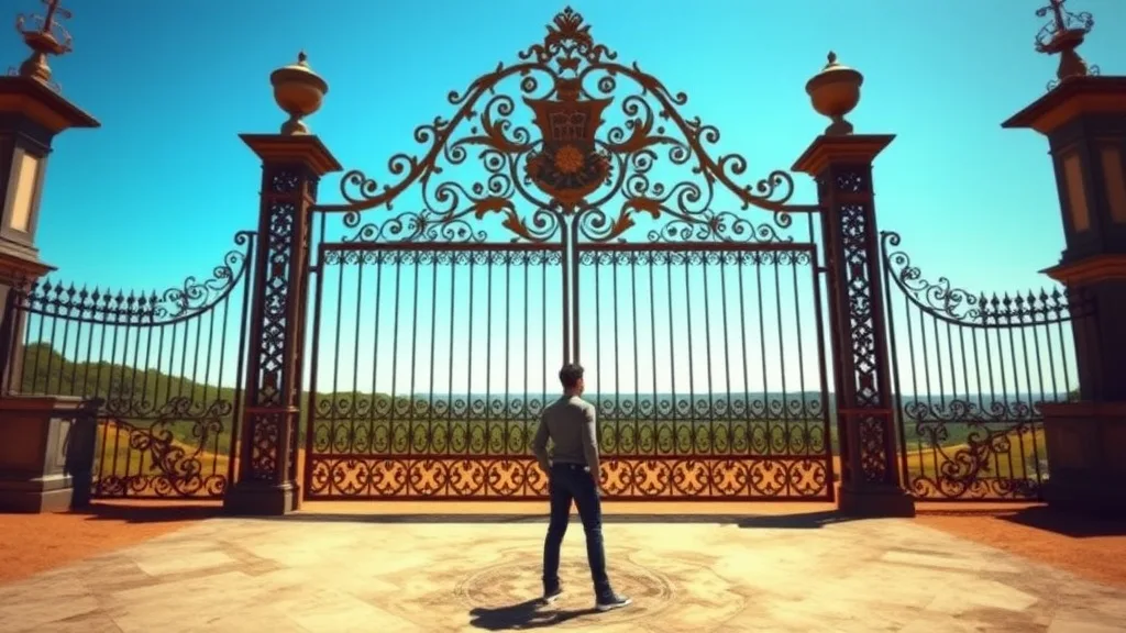 Dream symbol: gated path: scenarios: Dream of a Gatekeeper