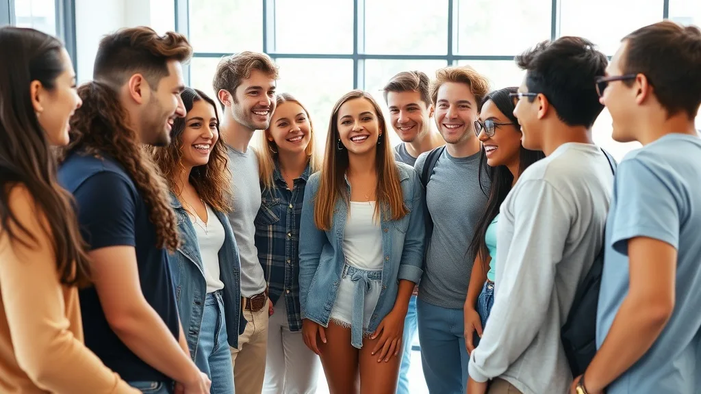 Dream symbol: gathering of young people: symbolism: Growing Up and Transition