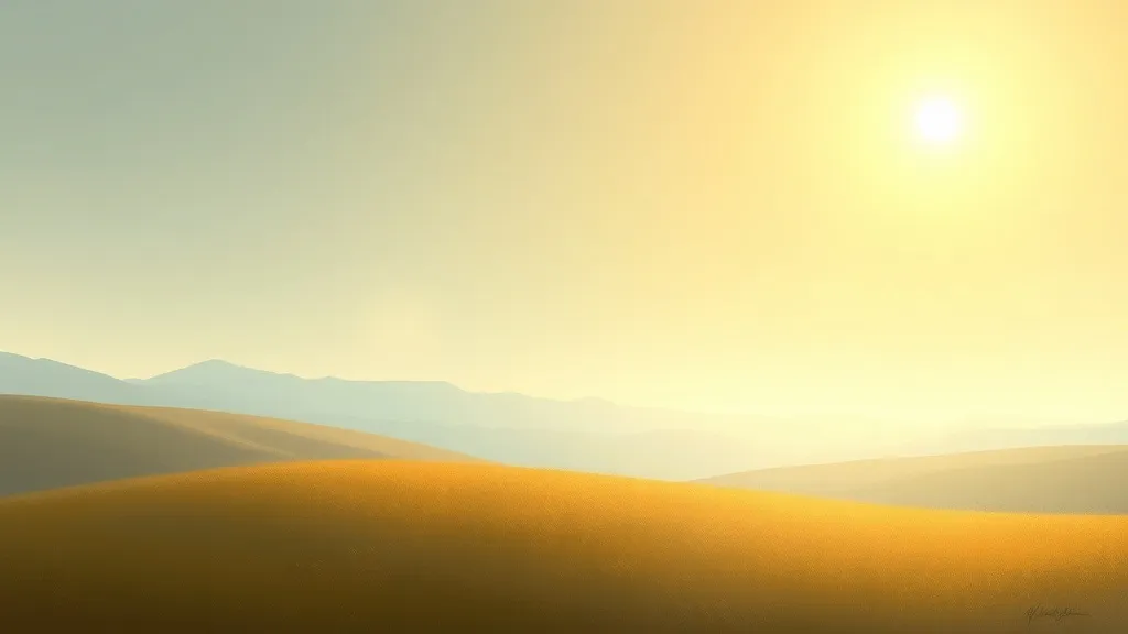 Dream symbol: gentle and calm: scenarios: Dream of a Gentle Light