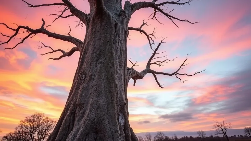Dream symbol: giant bare tree trunk: demographics: Those Contemplating the End of a Cycle