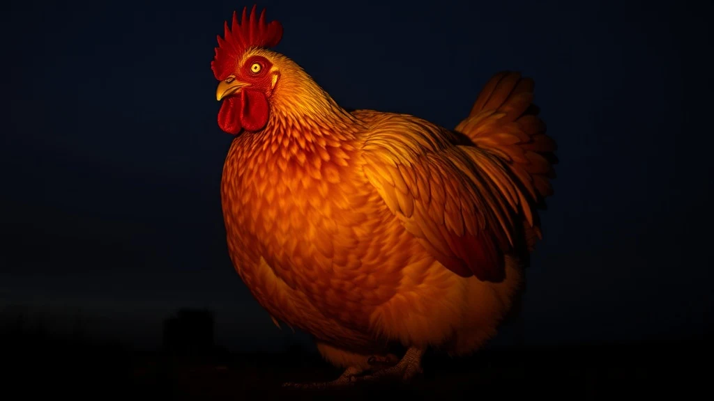 Dream symbol: giant chicken: symbolism: Fear of the Unknown