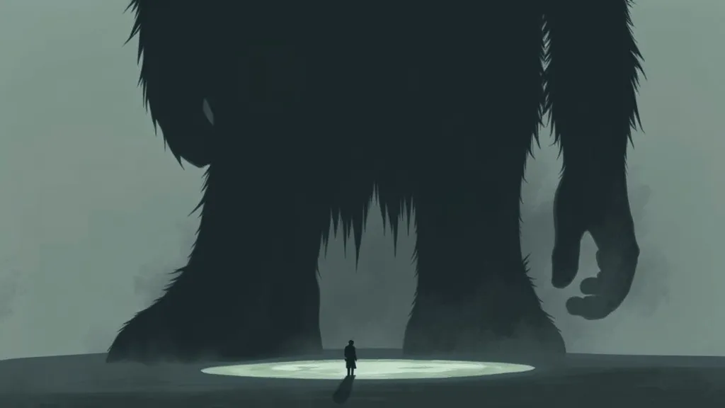 Dream symbol: giant dark figure: scenarios: Dream about Communicating with a Giant Dark Figure