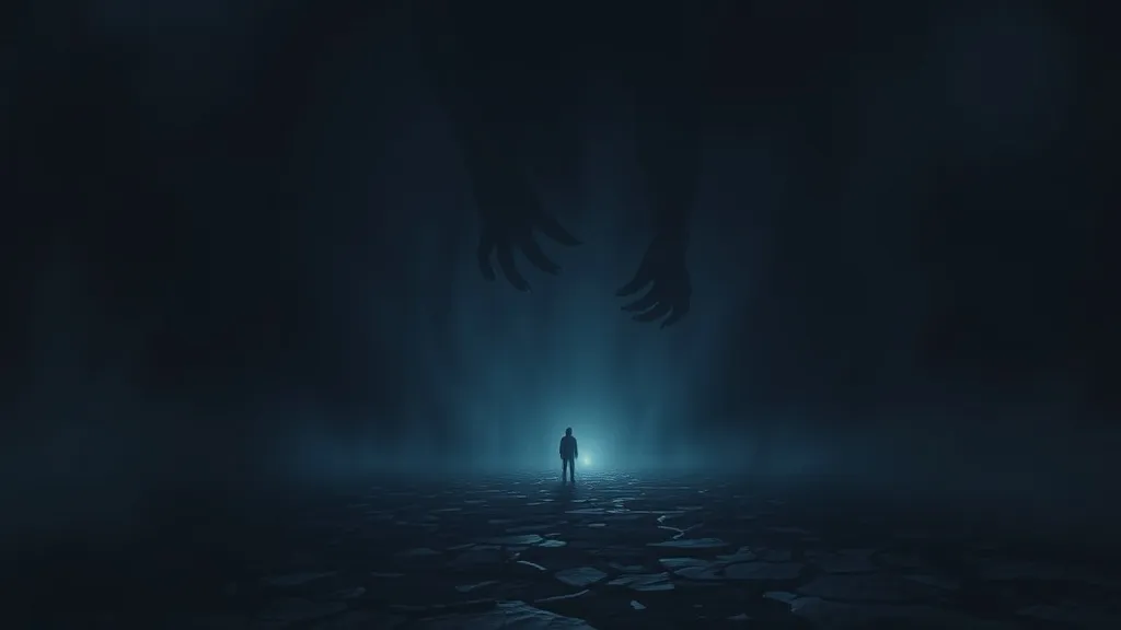 Dream symbol: giant dark figure: symbolism: Threat of the Subconscious Mind