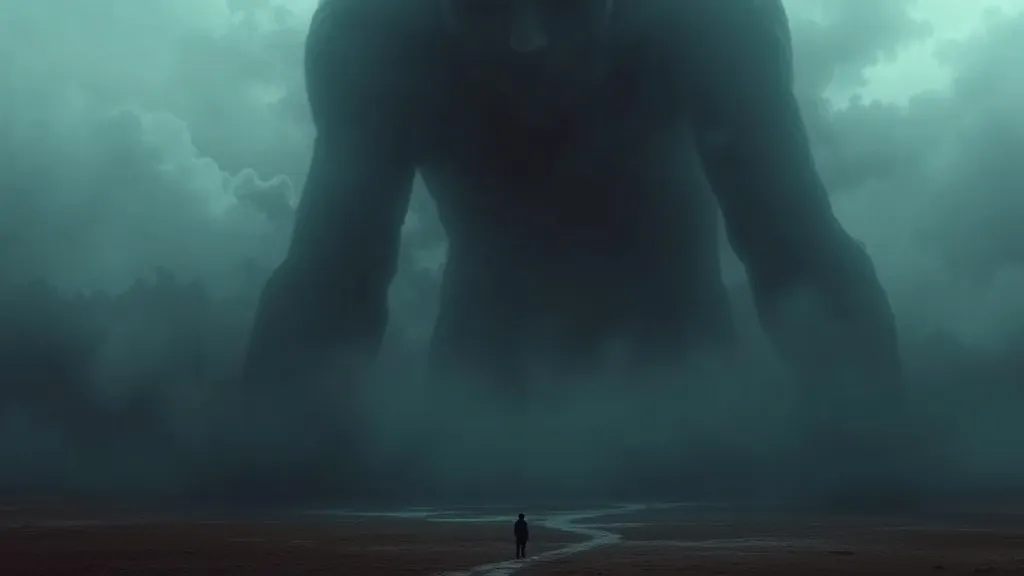 Dream symbol: huge person: scenarios: A Vision of a Gargantuan Humanoid in Your Dreams