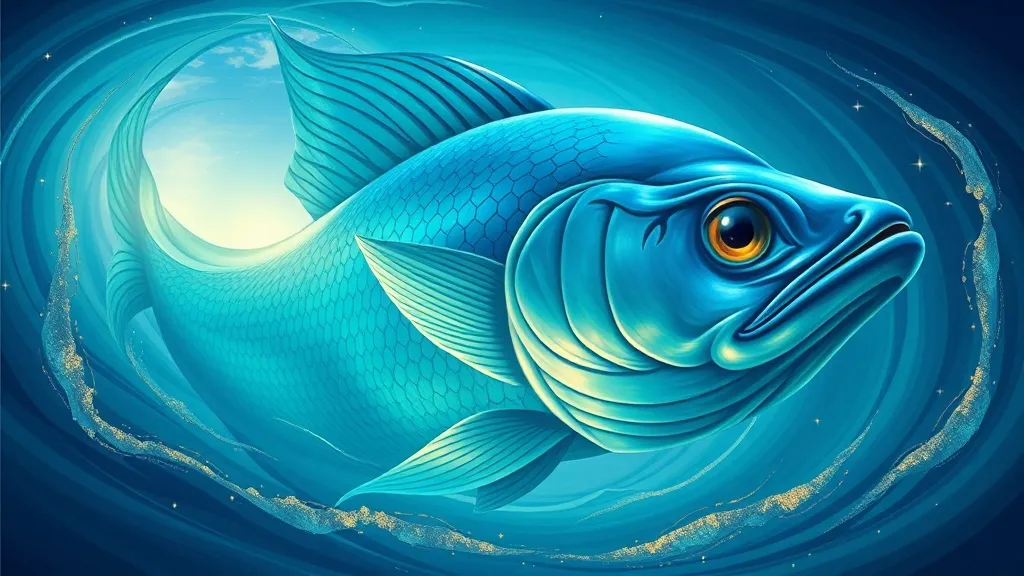 Dream symbol: huge fishes: symbolism: Spiritual Growth and Transformation