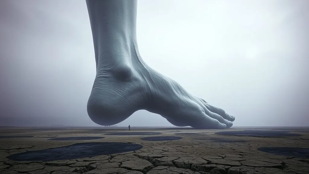 Dream symbol: giant leg: scenarios: Dream About a Giant Leg in a Strange Landscape