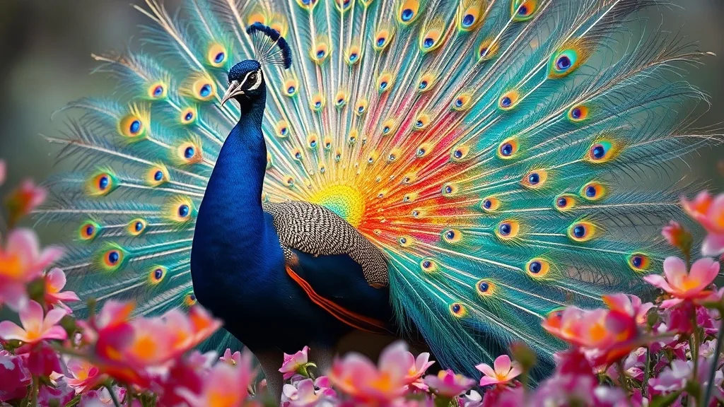 Dream symbol: giant peacock: scenarios: Symbolism of a Giant Peacock in Dreams
