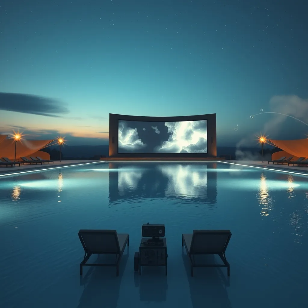 Dream symbol: giant pool movie theater: symbolism: The Convergence of Reality and Fantasy in Dreamscapes Dream symbol: giant pool movie theater: symbolism: The Convergence of Reality and Fantasy in Dreamscapes