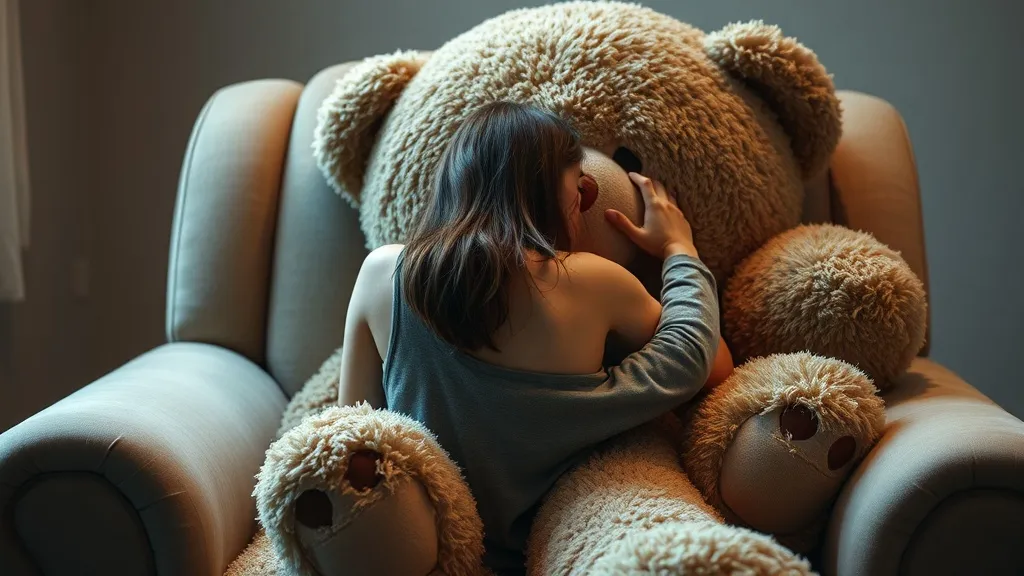 Dream symbol: large teddy bears: demographics: People with a Strong Nostalgia for Childhood