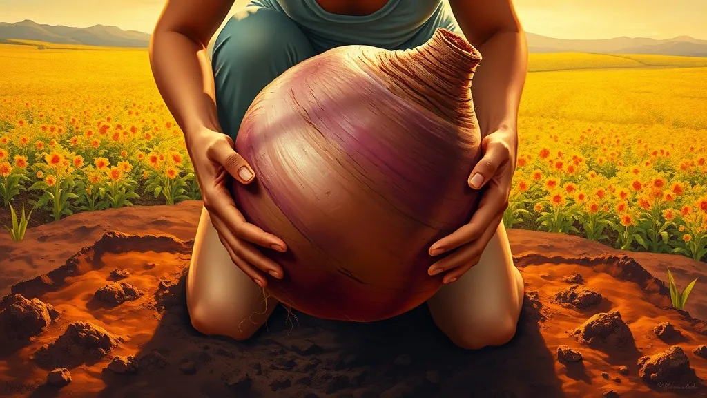 Dream symbol: big tubers of yam: scenarios: Dream of Planting Giant Yam Tubers