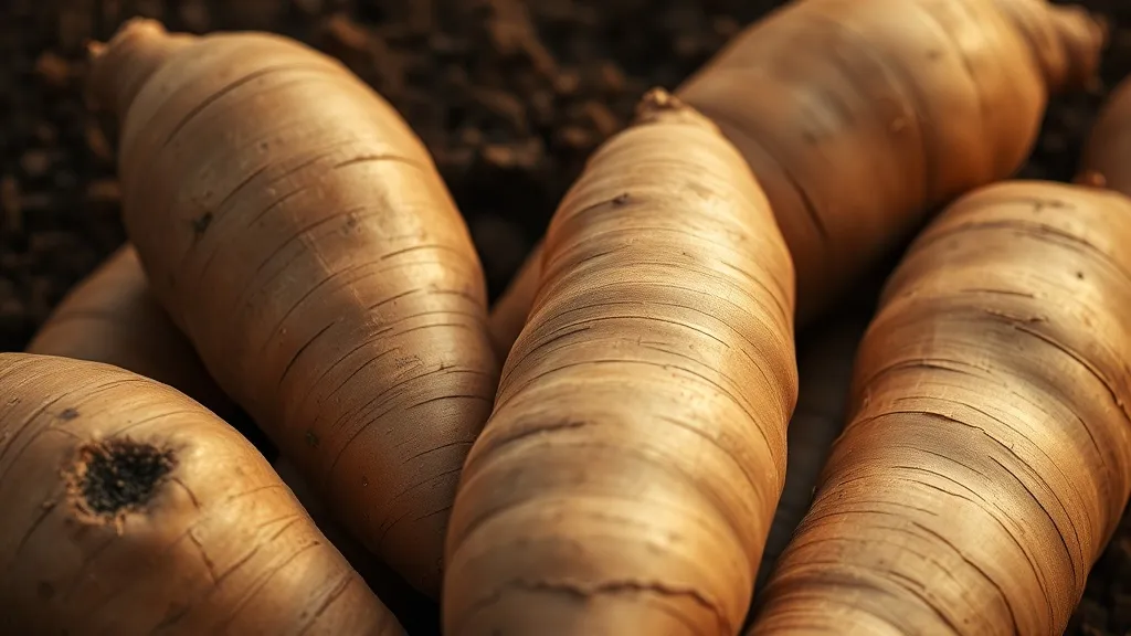 Dream symbol: big tubers of yam: symbolism: Strength and Resilience