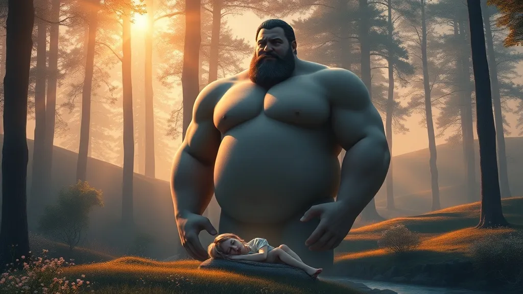 Dream symbol: gigantic man: symbolism: Indication of Protective or Guardian Figures
