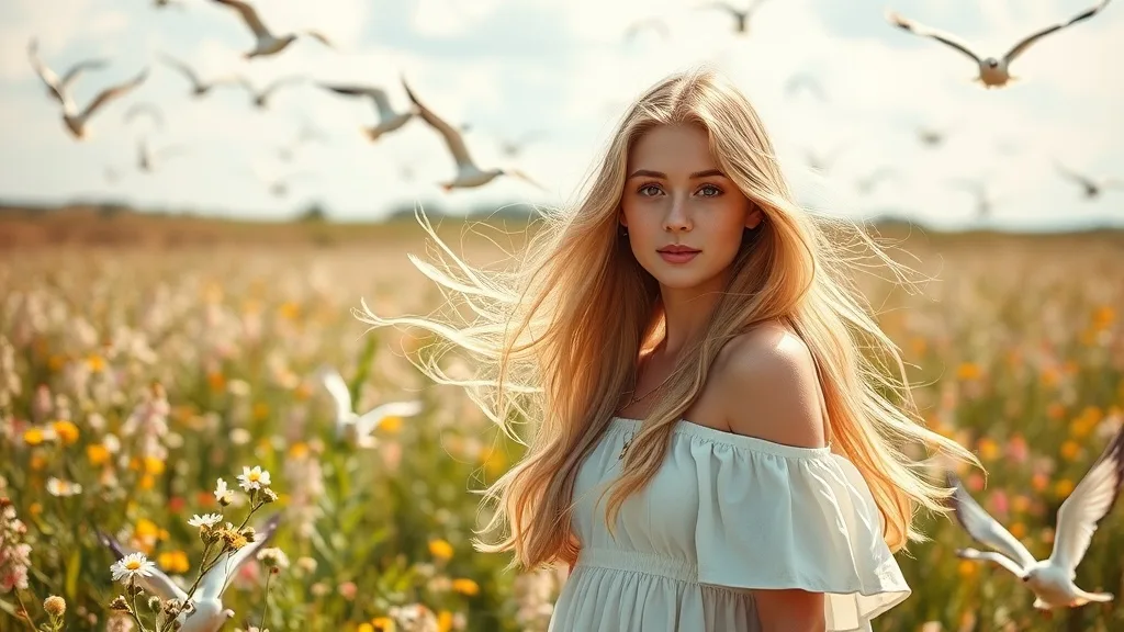 Dream symbol: girl from another country: scenarios: Dream of a girl from another country with fair hair