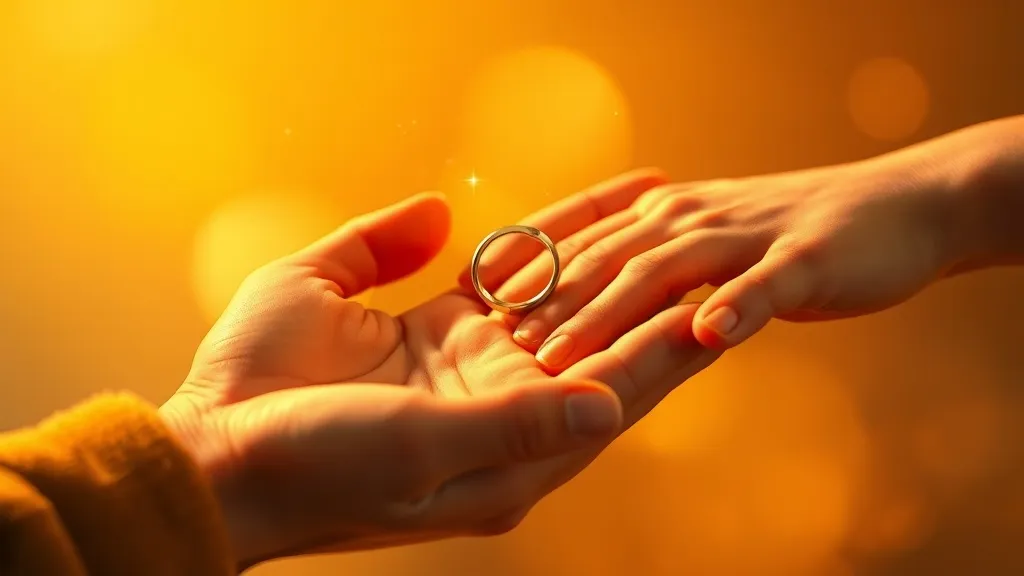 Dream symbol: giving ring: symbolism: Expressions of Emotional Connection and Bonding