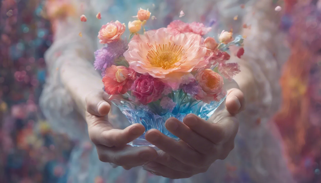 Glass Hand Holding Flowers: Unraveling the Enigma of Your Dreams