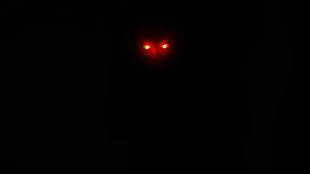 Dream symbol: glowing red eyes: symbolism: Fear of the Unknown