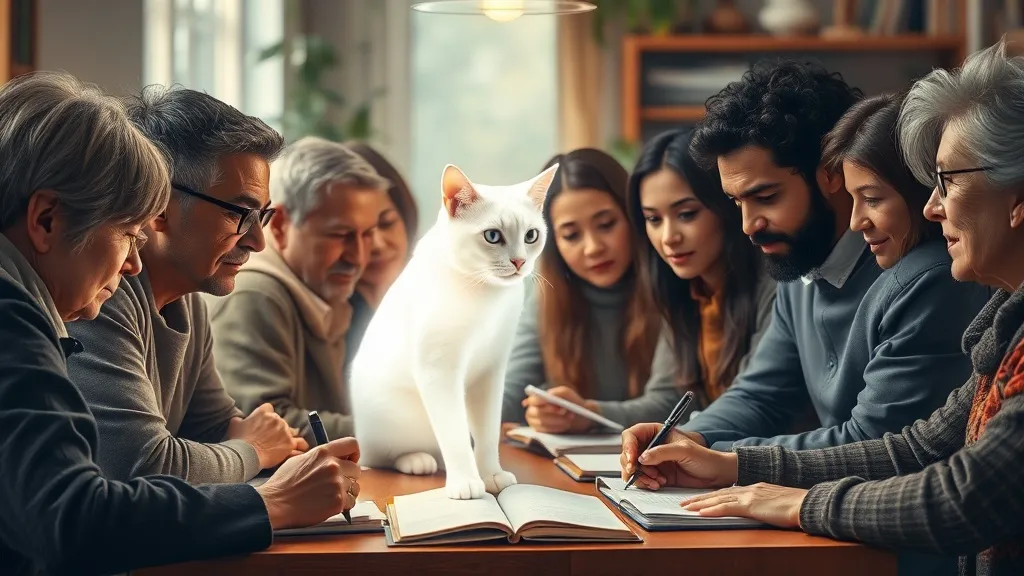 Dream symbol: glowing white cat: demographics: Dream Enthusiasts and Dream Interpreters