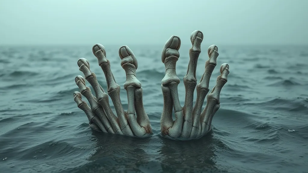 Dream symbol: gnarled boney feet: scenarios: Dream of gnarled boney feet in the ocean