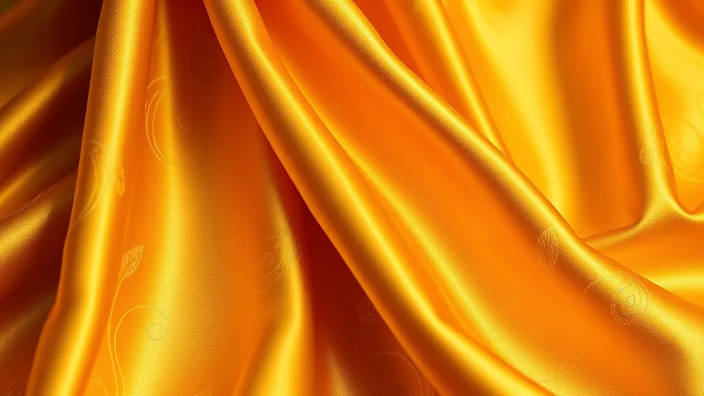 Dream symbol: gold satin cloth: scenarios: Dream about Gold Satin Cloth with Intricate Patterns