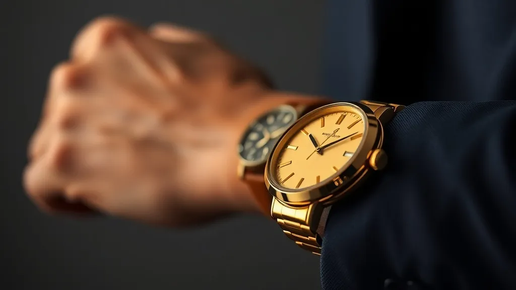 Dream symbol: gold wrist watches: demographics: Status-Conscious Individuals and Gold Watch Symbolism