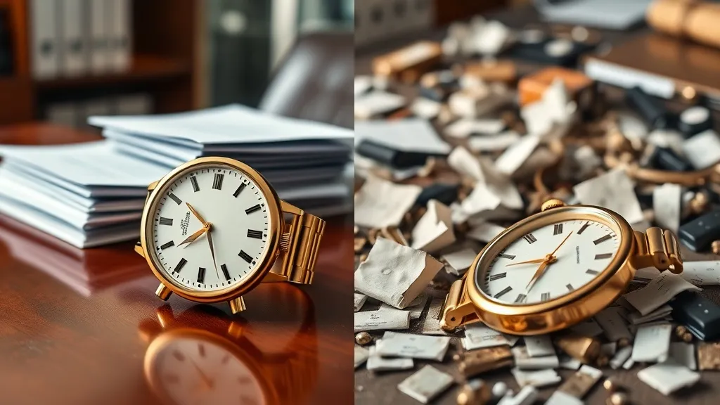Dream symbol: gold wrist watches: symbolism: The Importance of Punctuality and Deadlines