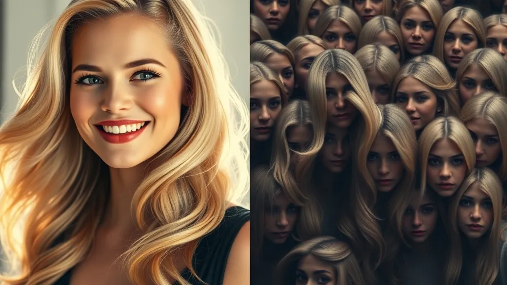 Dream symbol: golden blonde hair: demographics: People with a Fascination with Beauty Standards