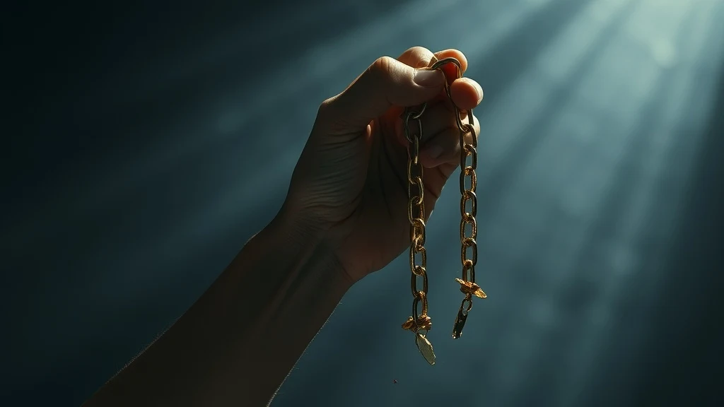 Dream symbol: golden broken chain: demographics: People Struggling with Oppression or Restriction
