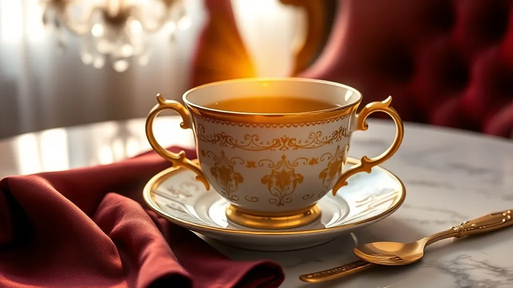 Dream symbol: golden coffee: symbolism: Emblem of Luxury and Extravagance