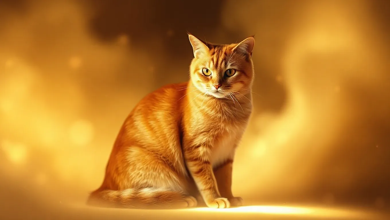 Dream symbol: golden color cat: intro Dream symbol: golden color cat: intro