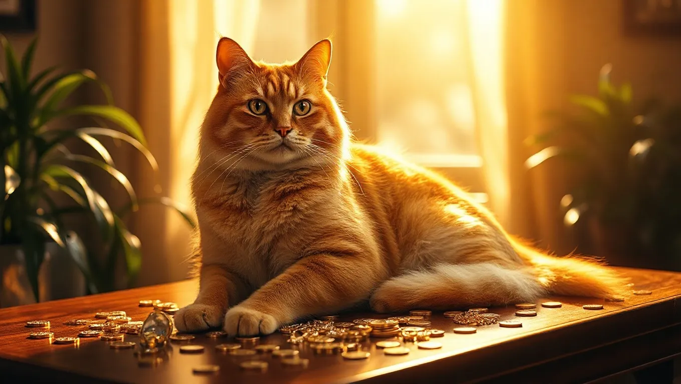 Dream symbol: golden color cat: symbolism: Representation of Wealth and Prosperity Dream symbol: golden color cat: symbolism: Representation of Wealth and Prosperity