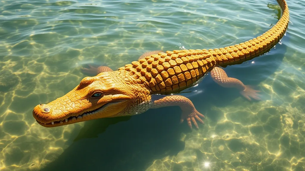 Dream symbol: golden crocodiles: intro