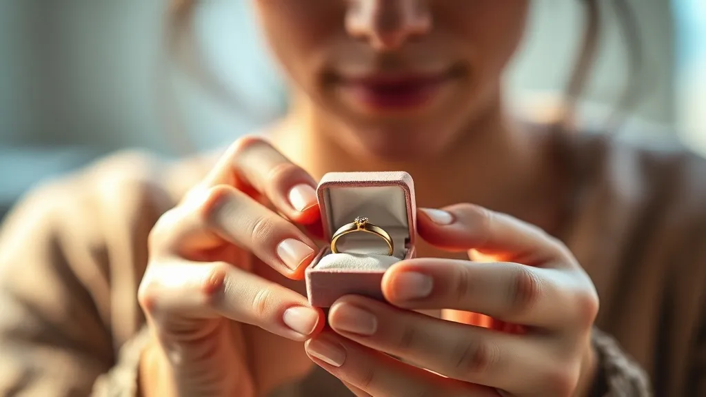 Dream symbol: golden engagement ring: scenarios: Dream about Buying a Golden Engagement Ring