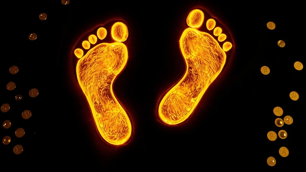 Dream symbol: golden footprint: symbolism: Wealth and Abundance